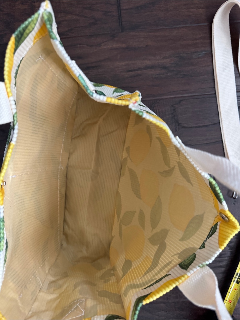 Black Trucker Hat and Lemon Tote - Picture 10 of 13
